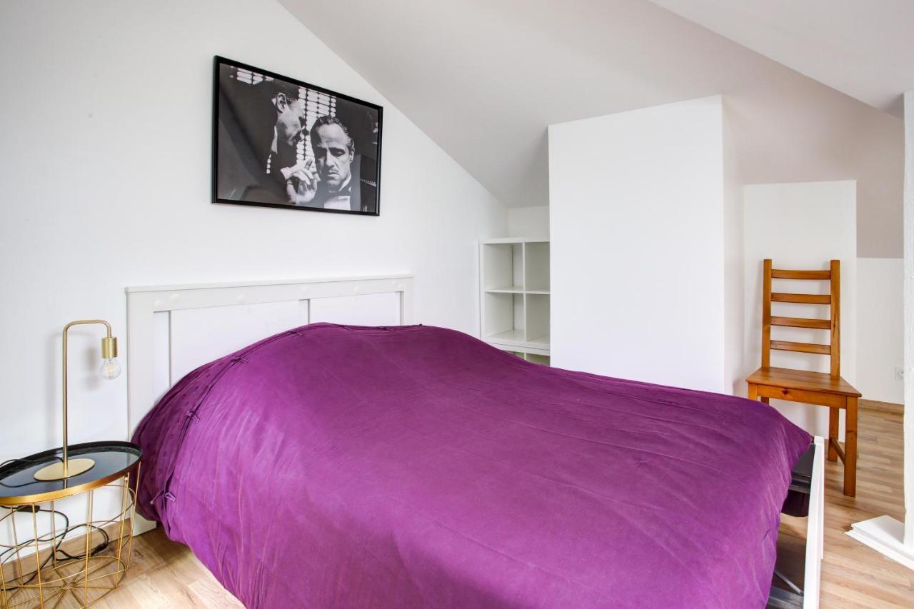 Ferienwohnung Gatsby Chic Reims Exterior foto