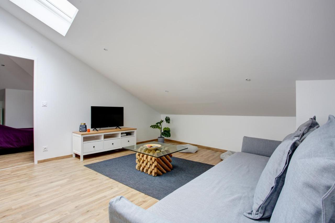 Ferienwohnung Gatsby Chic Reims Exterior foto